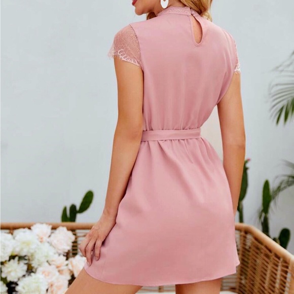 Lace Mini Dress 🎀 - Picture 2 of 8